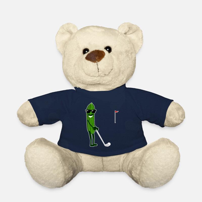 Gurke spielt Golf Gurken - Teddy - French Navy