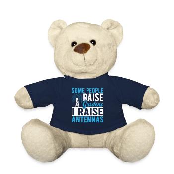 Signal Ham Radio Some People Raise Gardens I Raise - Teddy Bear - french navy - Front