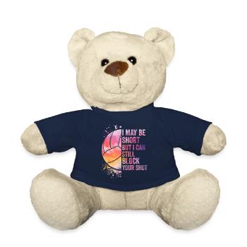 Ich kann deinen Schuss blockieren Beachvolleyball - Teddy - French Navy - Vorne