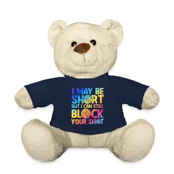 Ich kann deinen Schuss blockieren Beachvolleyball - Teddy - French Navy - Vorne