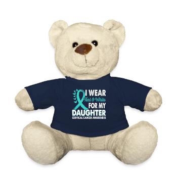 Portez du bleu sarcelle et du blanc pour prendre conscience de la - Nounours - bleu marine - Devant