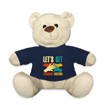 Soyons plus forts ensemble 2 - Nounours - bleu marine - Devant