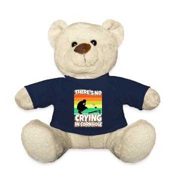 Theres no crying in cornhole - Teddy - French Navy - Vorne