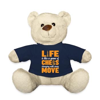 Life Is Like A Game Of Chess 3 - Teddy - French Navy - Vorne
