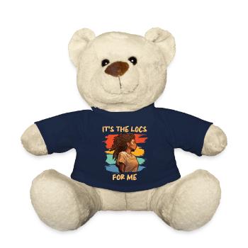 It's The Locs For Me - Afro Hair Black American - Teddy - French Navy - Vorne