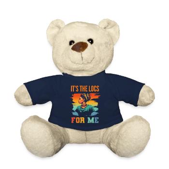 It's The Locs For Me - Afro Hair Black American - Teddy - French Navy - Vorne