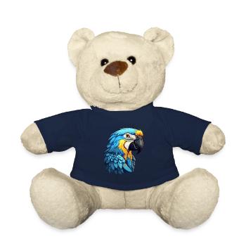 Blau-Gold Ara - Teddy - French Navy - Vorne
