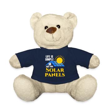 Erneuerbare Energie Solarzelle - Teddy - French Navy - Vorne