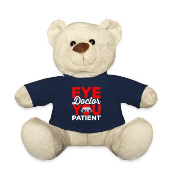 Augenarzt, Sie, Patient, Augenarzt, Optiker, - Teddy - French Navy - Vorne