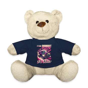 Hot Rod, pas acheté construit, rétro muscle car femmes - Nounours - bleu marine - Devant