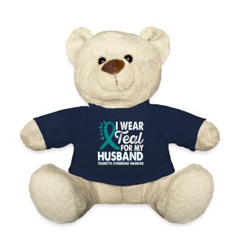 Portez du sarcelle pour le Mois de l’illumination - Nounours - bleu marine - Devant