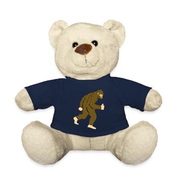 Bigfoot lève le pouce - Nounours - bleu marine - Devant