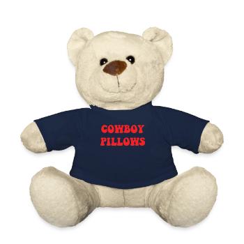 Cowboy Pillows - Teddy Bear - french navy - Front