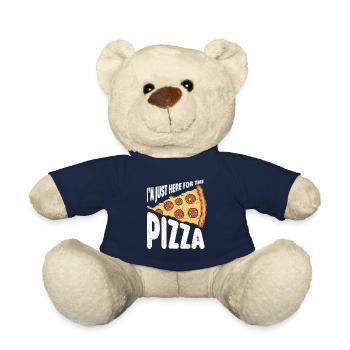 Pizza Italy Food Pizza Makers - Teddy Bear - french navy - Front