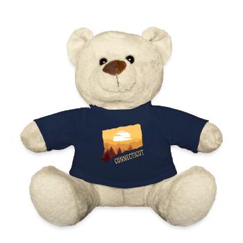 Connecticut - Teddy Bear - french navy - Front