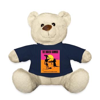 841 Surfing Endless Summer Stoked Otter 841 - Teddy Bear - french navy - Front