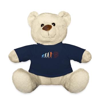 Évolution de l’intelligence artificielle - Funny AI Evolu - Nounours - bleu marine - Devant