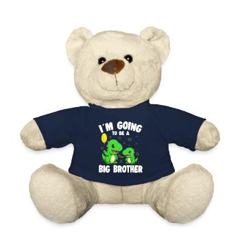 Big Brother promu Big Brother Dinosaur - Nounours - bleu marine - Devant