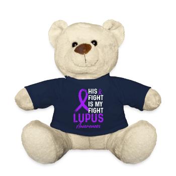 Lupus Awareness Month - Teddy Bear - french navy - Front