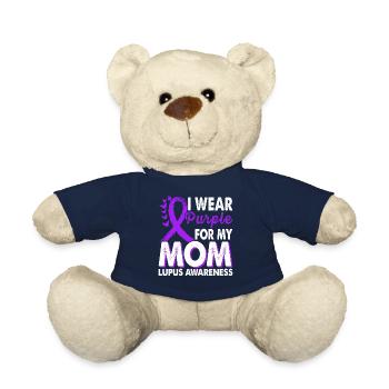 Tragen Sie Lila Für Den Lupus-bewusstseinsmonat - Teddy - French Navy - Vorne
