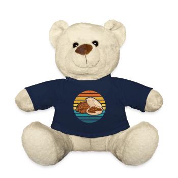 Pecannüsse Nüsse Geschenk - Teddy - French Navy - Vorne