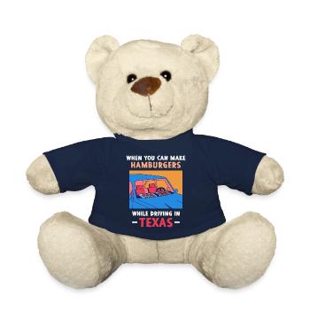 Das texanische Wetter brennt Sommerdesign für - Teddy - French Navy - Vorne