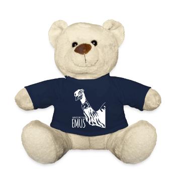 Emu Australia Holidays with Emus - Teddy Bear - french navy - Front