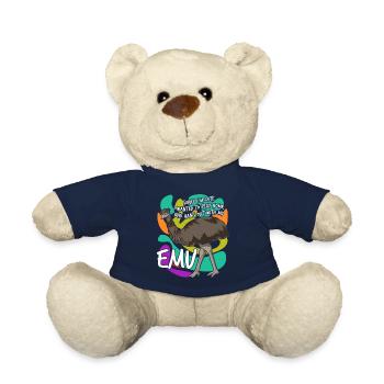 Emus Emu - Teddy Bear - french navy - Front