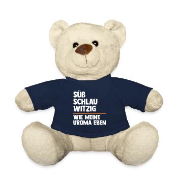 Urgroßmutter Urenkel Urenkelin Uroma - Teddy - French Navy - Vorne