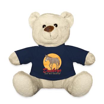 Âne propriétaire âne âne amoureux cadeau d’âne - Nounours - bleu marine - Devant