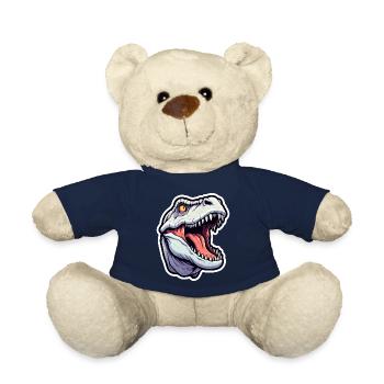 Dinosaure T Rex - Nounours - bleu marine - Devant