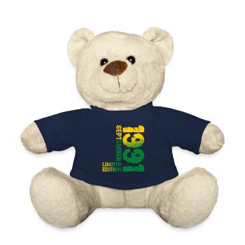 1991 September Limited Edition 32nd Birthday Decoration - Teddy Bear - french navy - Front