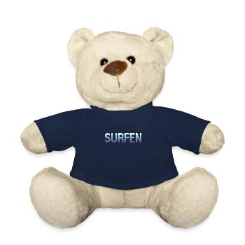 Surfing - Teddy Bear - french navy - Front