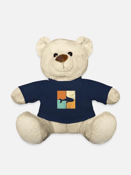Poisson - Nounours - bleu marine