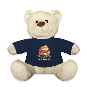 Fall Vibes That Pre-K Teacher Life Preschool - Teddy - French Navy - Vorne