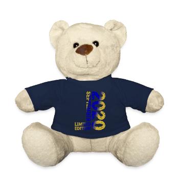 2020 Septembre Édition Limitée 3ème Décoration Anniversaire - Nounours - bleu marine - Devant