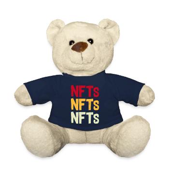NFT - Nounours - bleu marine - Devant