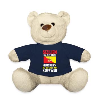 Sizilianer Sizilianisch Sizilien - Teddy - French Navy - Vorne