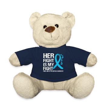 Sensibilisation à la prévention de la maltraitance des enfants - Nounours - bleu marine - Devant