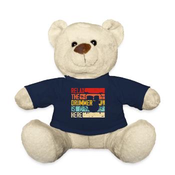 Batterie Batteur Batteur - Nounours - bleu marine - Devant