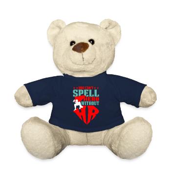 You Can't Spell Hero Without Hr 5 - Teddy Bear - french navy - Front