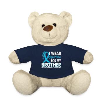 Portez du bleu clair pour prendre conscience de la - Nounours - bleu marine - Devant