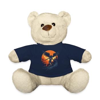 Monster Monster Demon Devil Vampire Guhl Zombie - Nounours - bleu marine - Devant