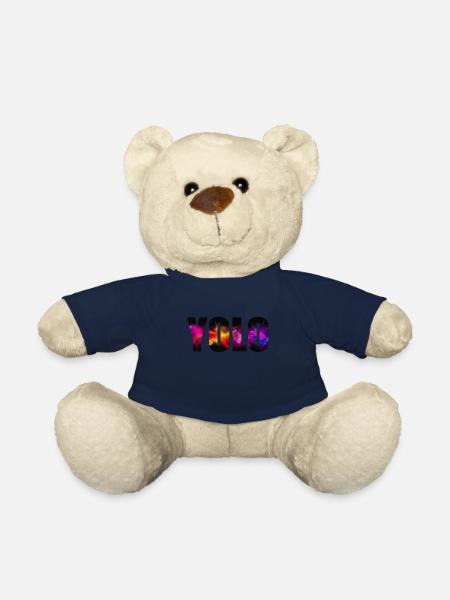Yolo - Teddy Bear - french navy