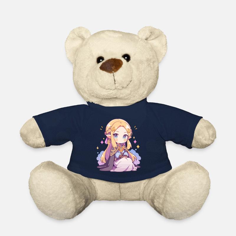 Süße Chibi Prinzessin - Niedliches Märchen-Design - Teddy - French Navy