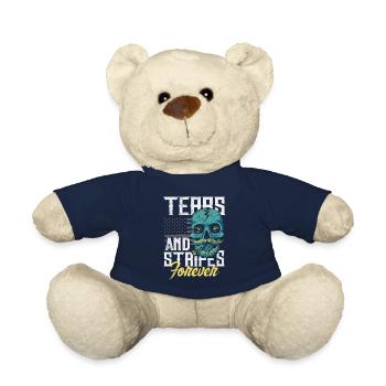 Emoticon Emo Tears and Stripes Forever Emocore - Teddy - French Navy - Vorne
