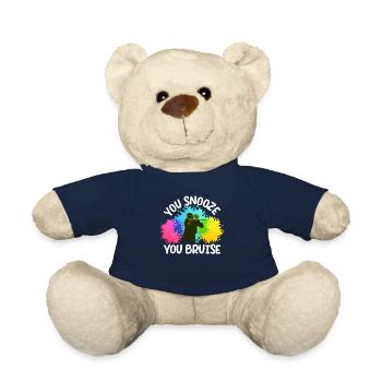 Sie Snooze Sie Prellung lustig Paintball Baller - Teddy - French Navy - Vorne