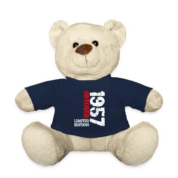 1957 Oktober Limited Edition 66. Geburtstag Deko - Teddy - French Navy - Vorne