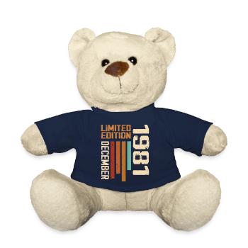 December 1981 - 1981 December - Teddy Bear - french navy - Front