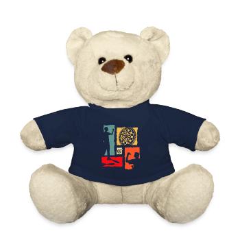 Dart Retro Dart Vintage Dart Player - Teddy - French Navy - Vorne